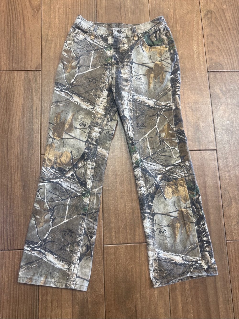 Wrangler Pro Gear RealTree Camo Denim Jeans (Women's Size 4 x 30)